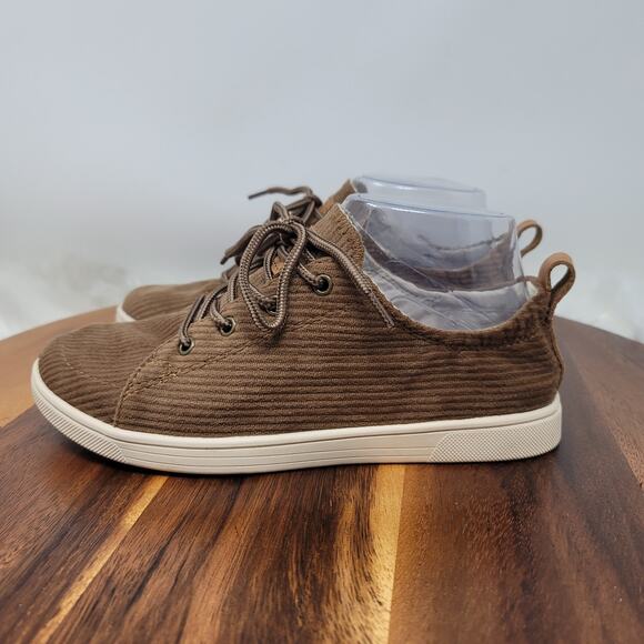 Spenco Santa Clara Brown Corduroy Women's Sneaker 6B NWOT - Picture 2 of 8